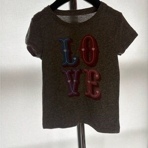 Peek Kids “LOVE” Graphic T-Shirt XS (2–3 Years)